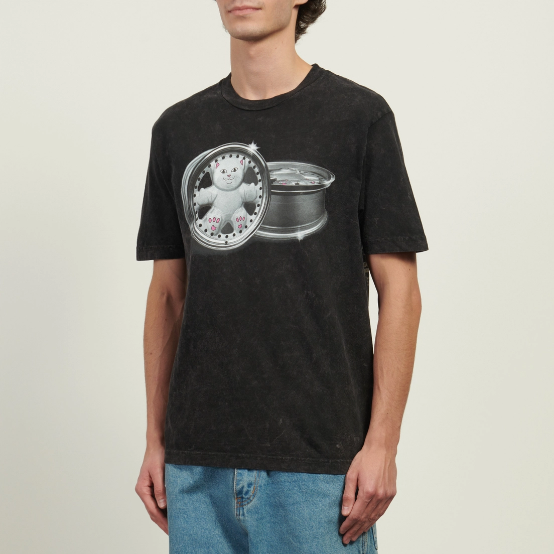 RIPNDIP Мужская футболка Nerm Wheels