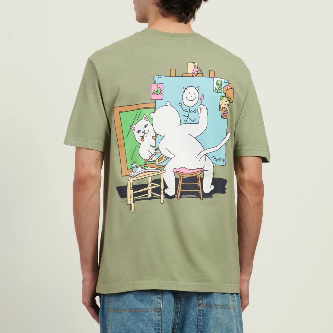RIPNDIP Мужская футболка Nerman Rockwell
