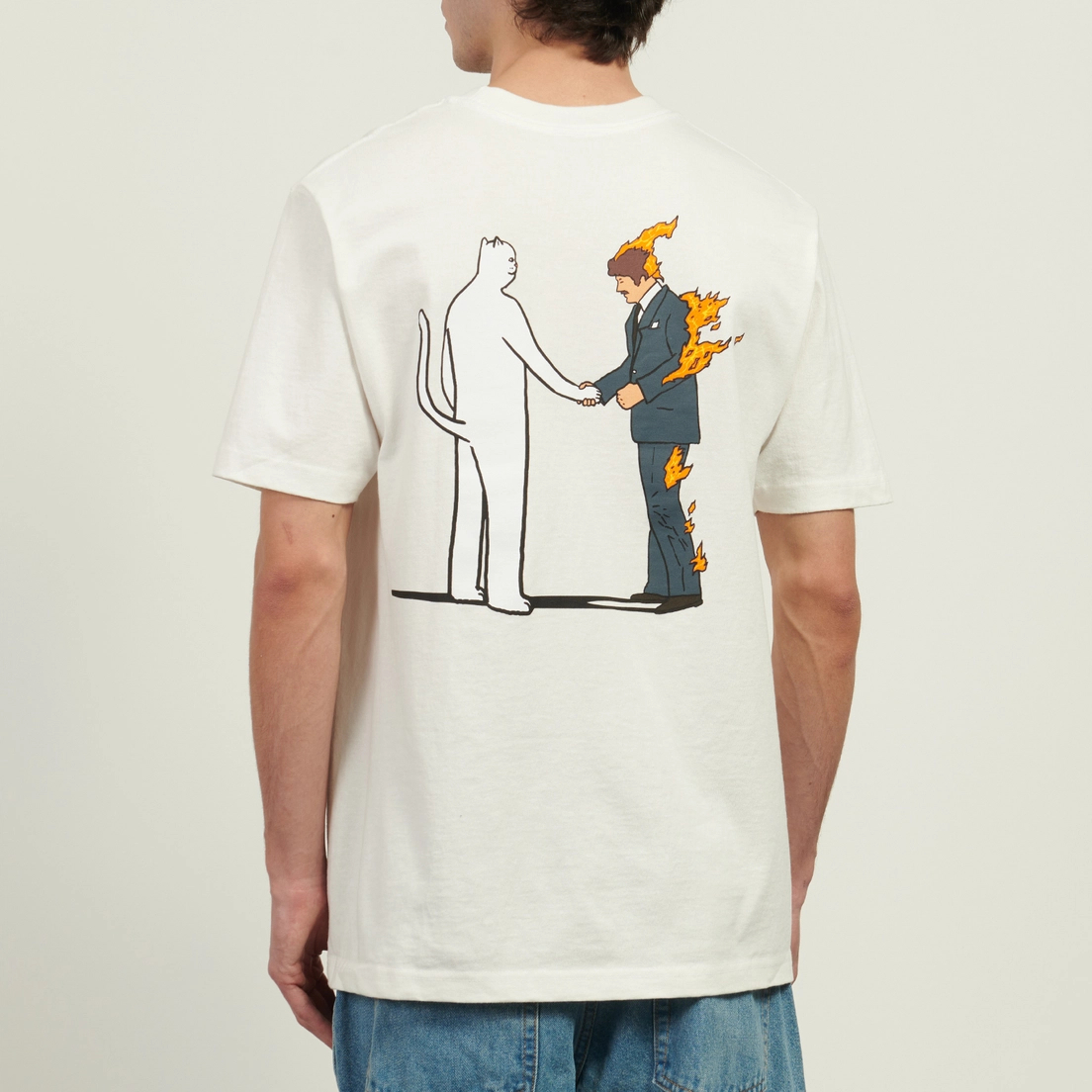 RIPNDIP Мужская футболка Burn