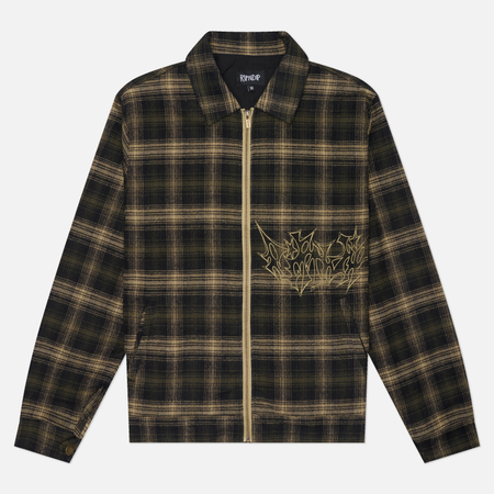 Мужская демисезонная куртка RIPNDIP Slater Work, цвет зелёный, размер S