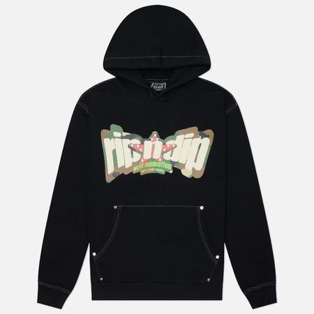 Мужская толстовка RIPNDIP World Domination Hoodie, цвет чёрный, размер S