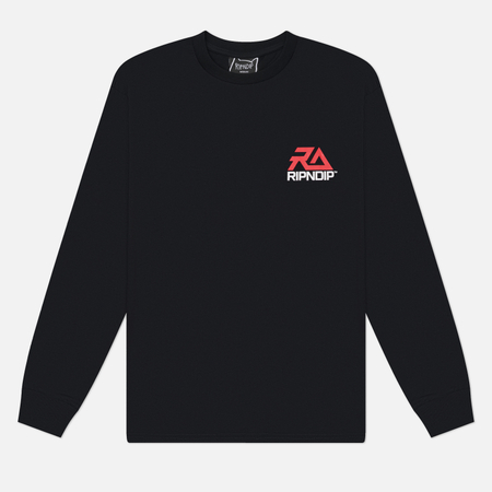 Мужской лонгслив RIPNDIP Rnd Sports, цвет чёрный, размер XXL