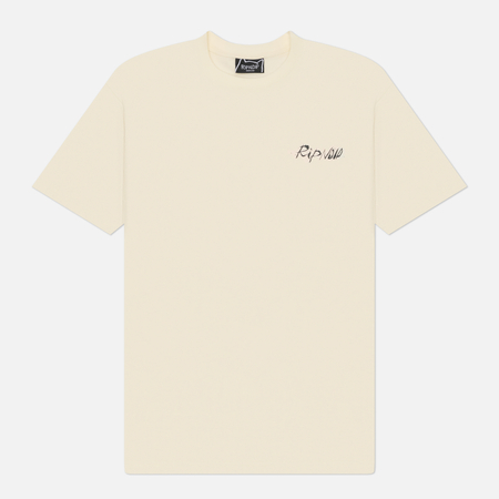 Мужская футболка RIPNDIP Drive Thru, цвет бежевый, размер L