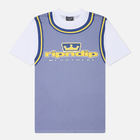 Мужская футболка RIPNDIP Halftime, цвет белый, размер S