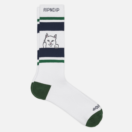 Носки RIPNDIP Peeking Nermal, цвет серый, размер 40-46 EU