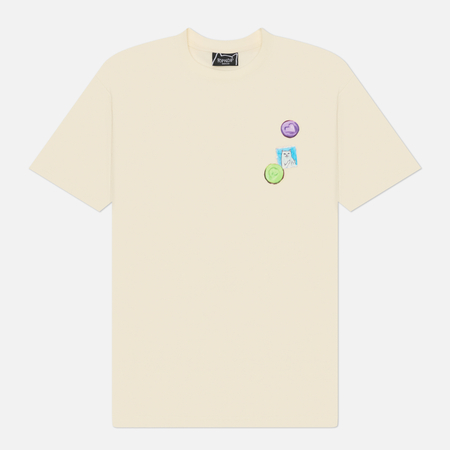 Мужская футболка RIPNDIP Vitamins Cotton, цвет бежевый, размер XXL