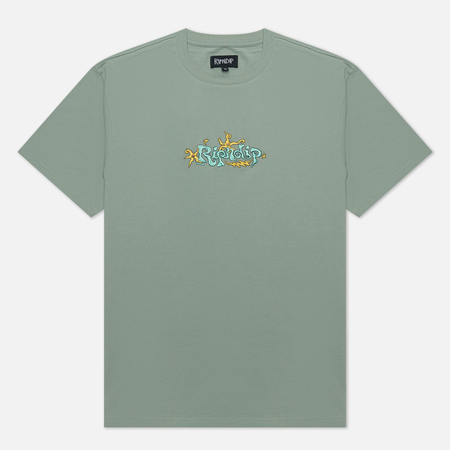 фото Мужская футболка ripndip dreamstate, цвет зелёный, размер s