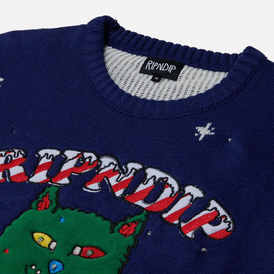 RIPNDIP Мужской свитер Litmas Tree Light Up