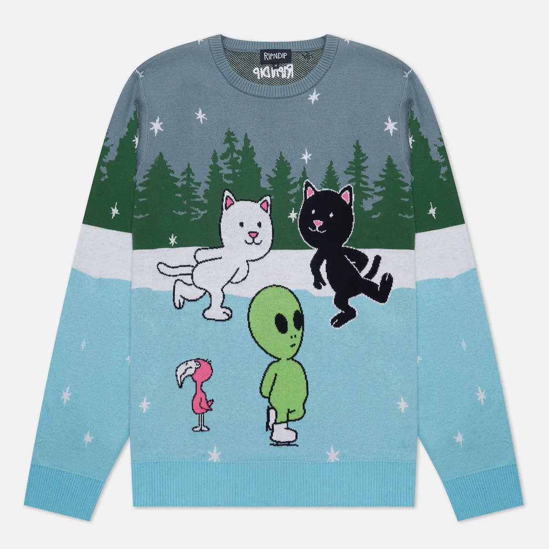 RIPNDIP Мужской свитер Skating With Friends
