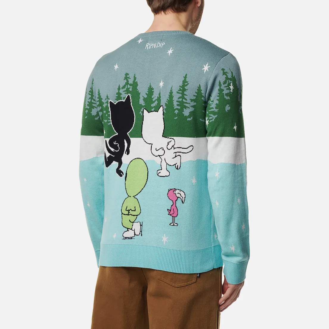 RIPNDIP Мужской свитер Skating With Friends