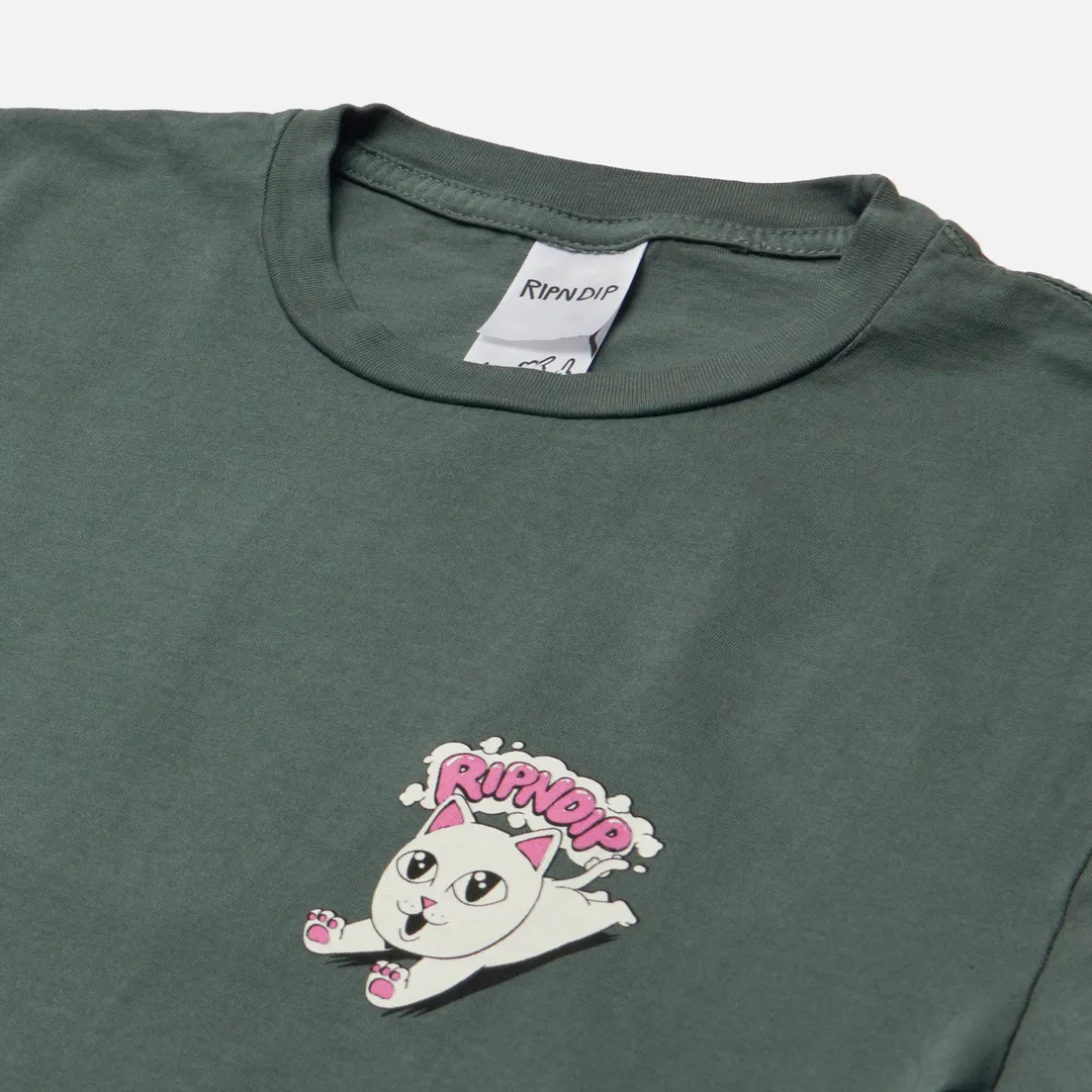 RIPNDIP Мужская футболка Leaping Kitty