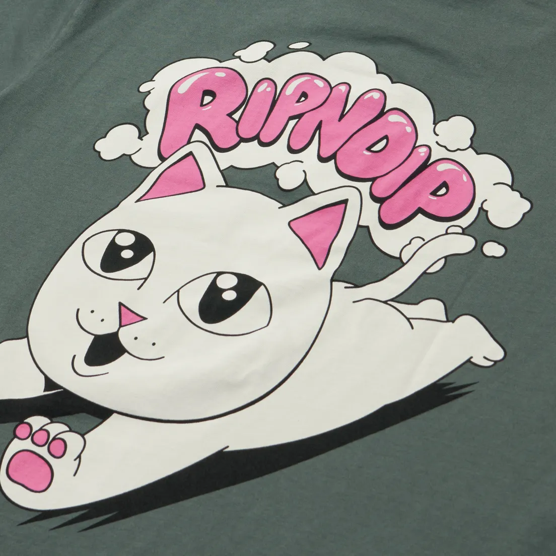 RIPNDIP Мужская футболка Leaping Kitty