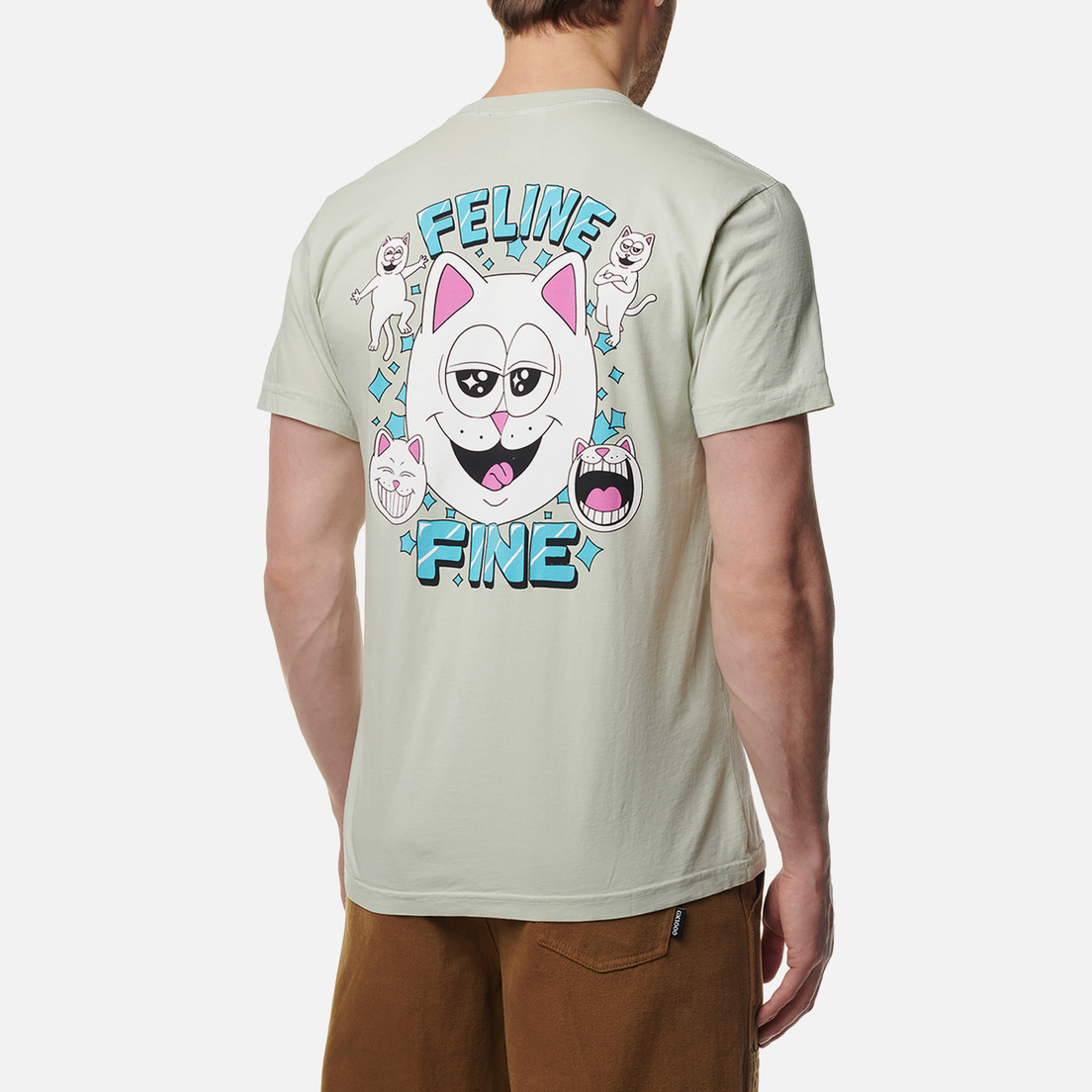 RIPNDIP Мужская футболка Feline Fine