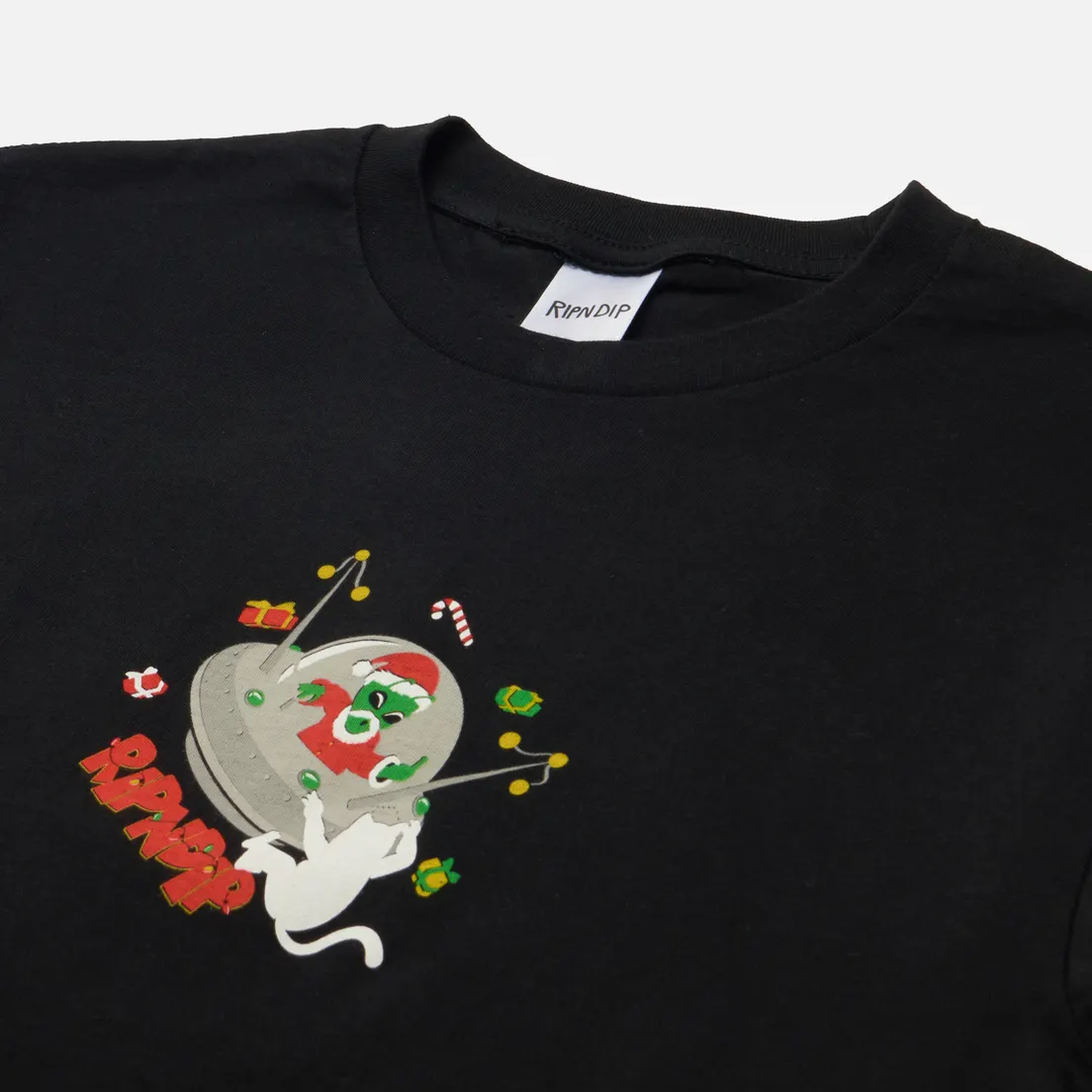 RIPNDIP Мужская футболка Space Santa