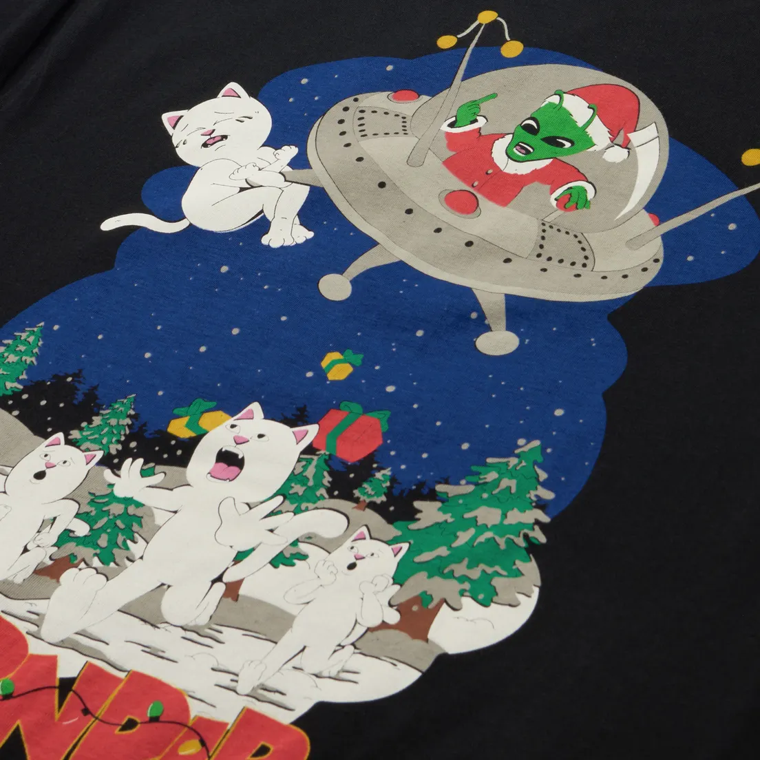 RIPNDIP Мужская футболка Space Santa