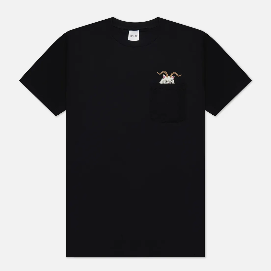 RIPNDIP Мужская футболка Krampus Lord Nermal Pocket