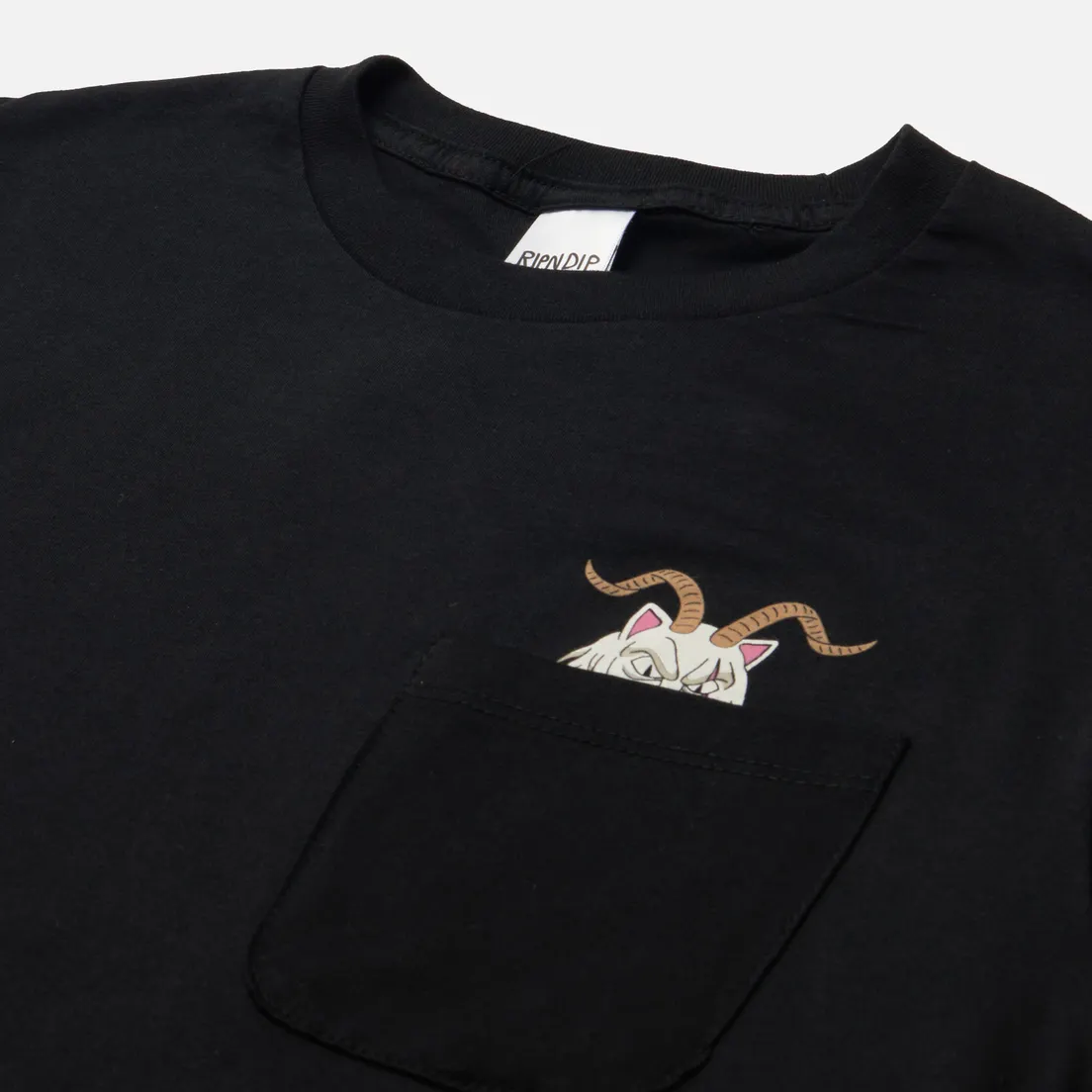 RIPNDIP Мужская футболка Krampus Lord Nermal Pocket