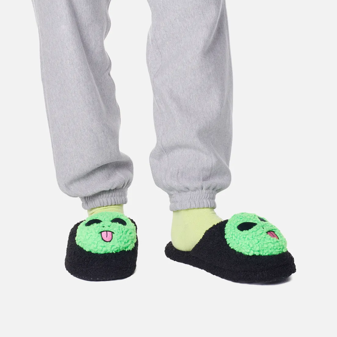 RIPNDIP Тапочки Lord Alien Plush Face House Slippers