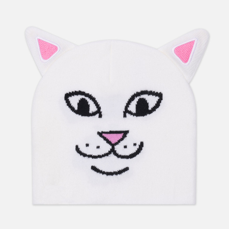 фото Шапка ripndip nerm face, цвет белый