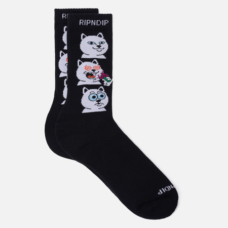 фото Носки ripndip shroom diet, цвет чёрный, размер 40-46 eu