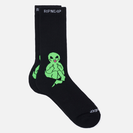 фото Носки ripndip lord alien, цвет чёрный, размер 40-46 eu