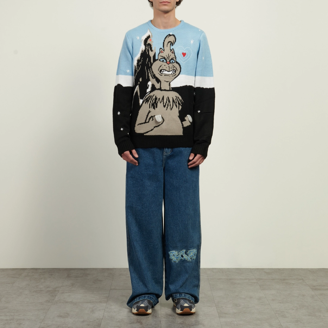 RIPNDIP Мужской свитер Nunch Flip Up Interactive