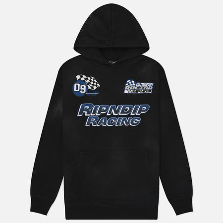  Мужская толстовка RIPNDIP Ripnrace Hoodie, цвет чёрный, размер XL