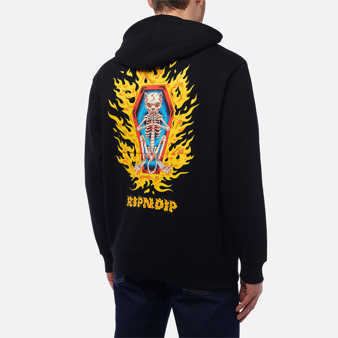 RIPNDIP Мужская толстовка Burn In Heck Hoodie