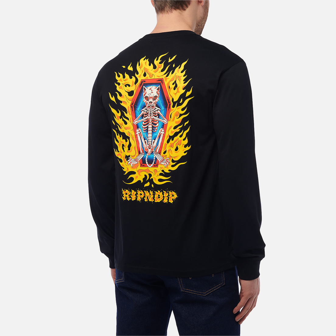 RIPNDIP Мужской лонгслив Burn In Heck