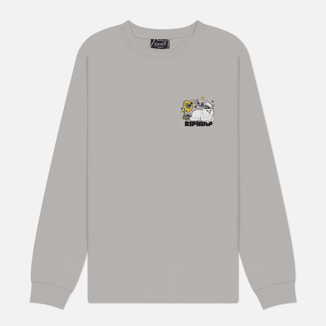 RIPNDIP Мужской лонгслив No Music No Life