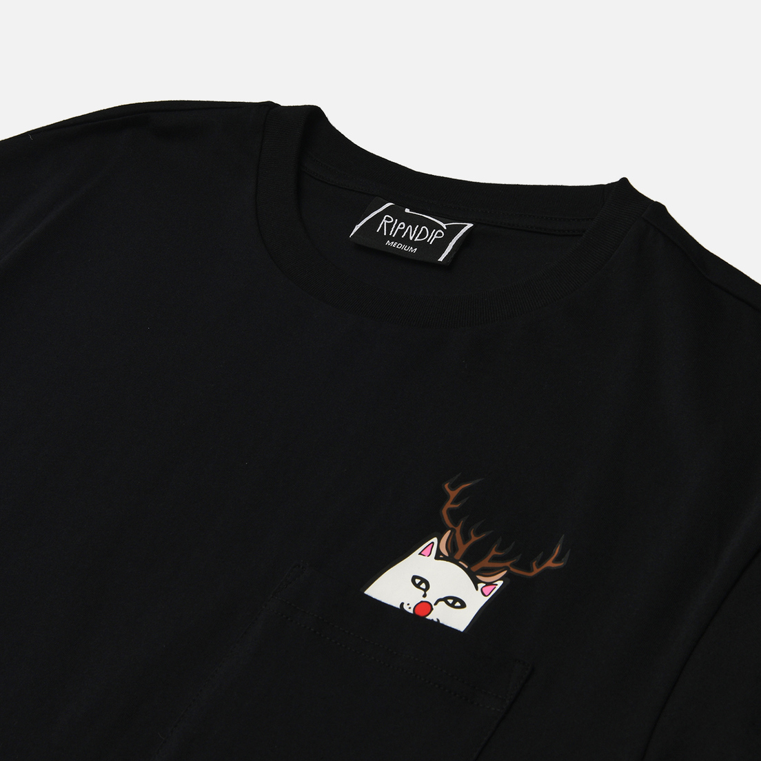 RIPNDIP Мужская футболка Lord Red Nose Pocket