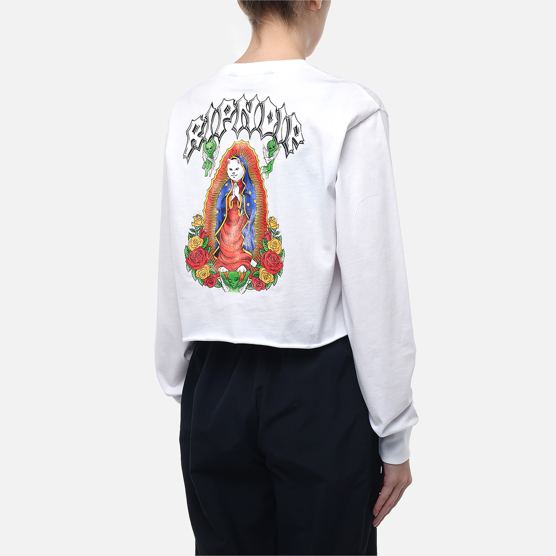 RIPNDIP Женский лонгслив Mother Nerm Cropped