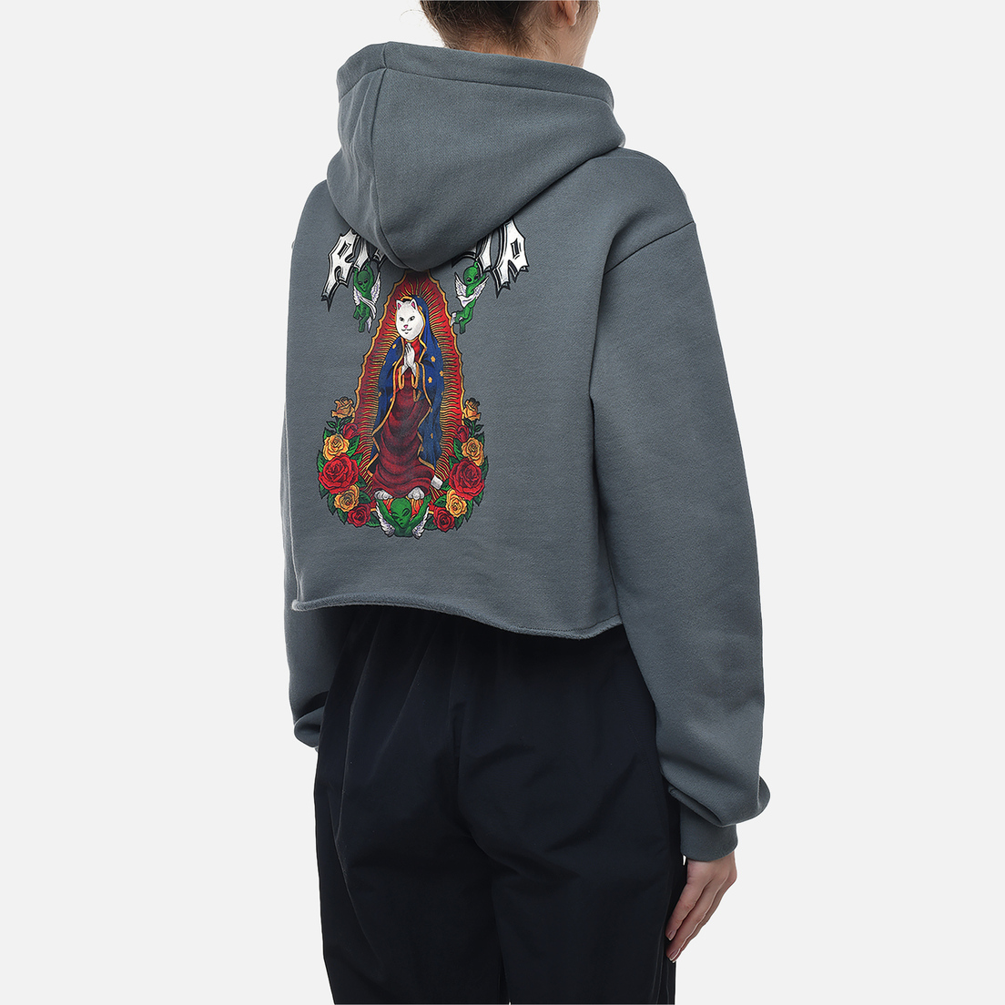 RIPNDIP Женская толстовка Mother Nerm Cropped Hoodie