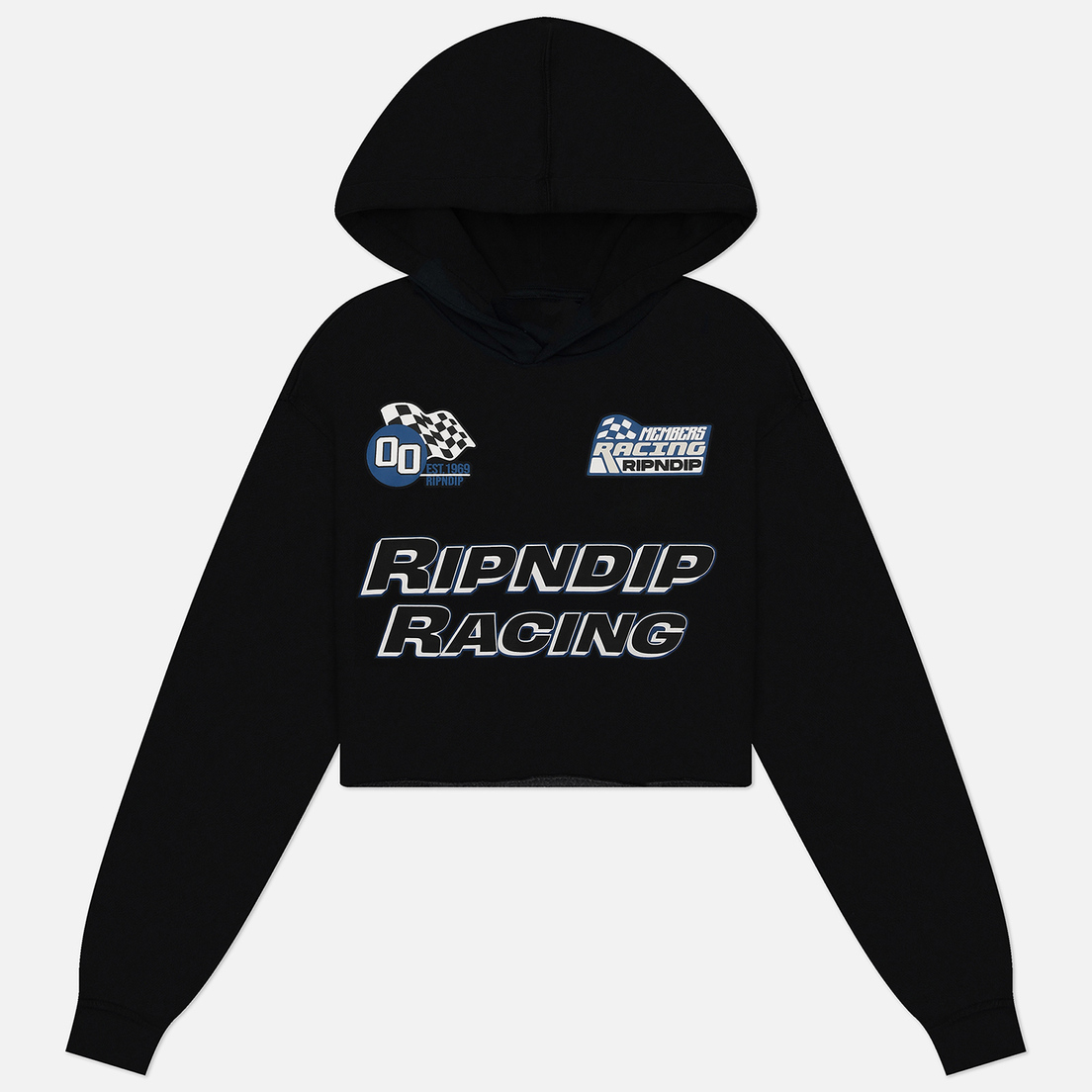 RIPNDIP Женская толстовка Ripnrace Cropped Hoodie