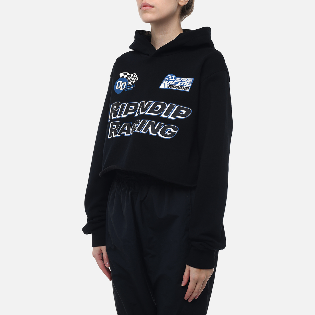 RIPNDIP Женская толстовка Ripnrace Cropped Hoodie