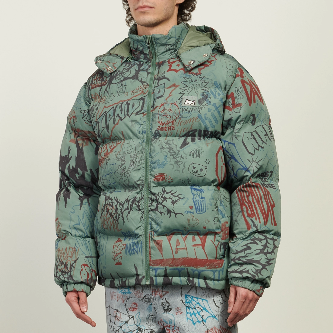 RIPNDIP Мужской пуховик Marker Puffer