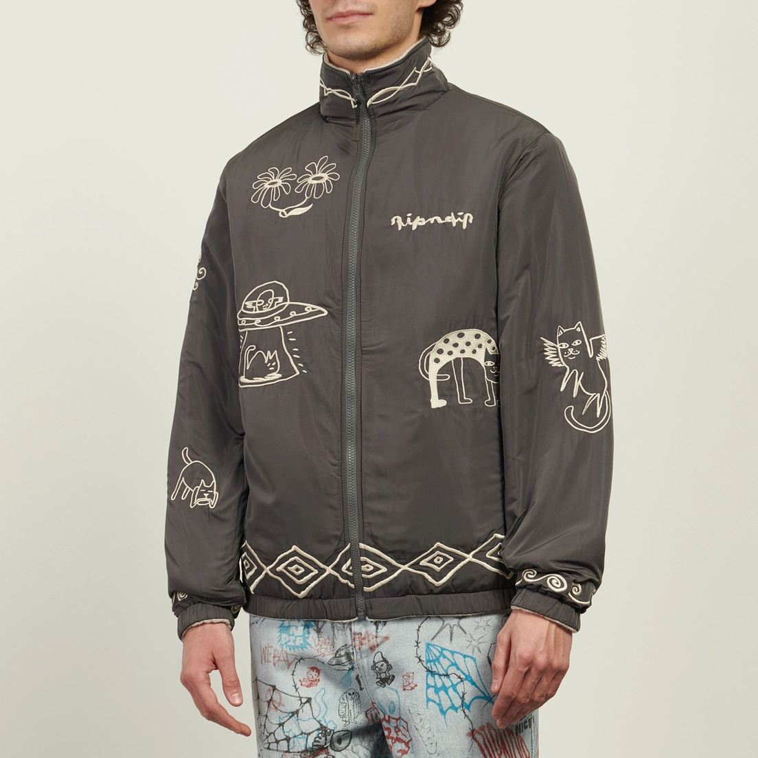 RIPNDIP Мужская демисезонная куртка Blonded Reversible