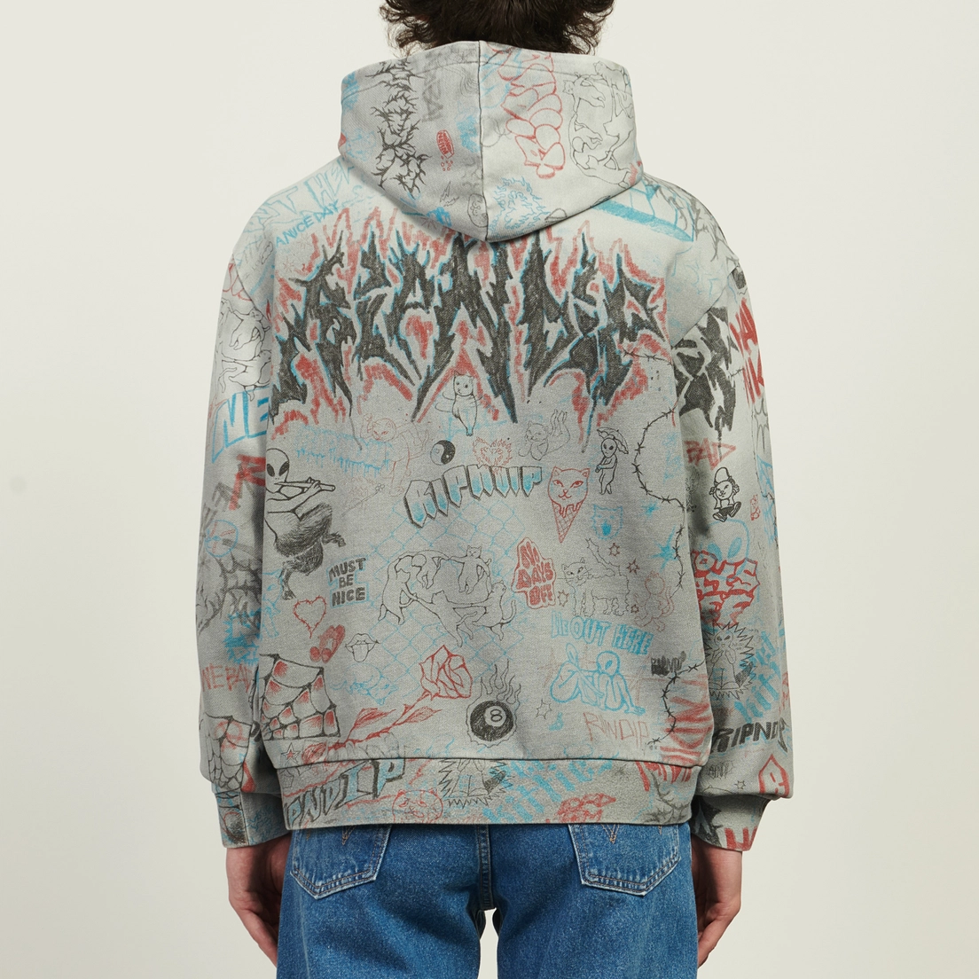 RIPNDIP Мужская толстовка Marker Hoodie