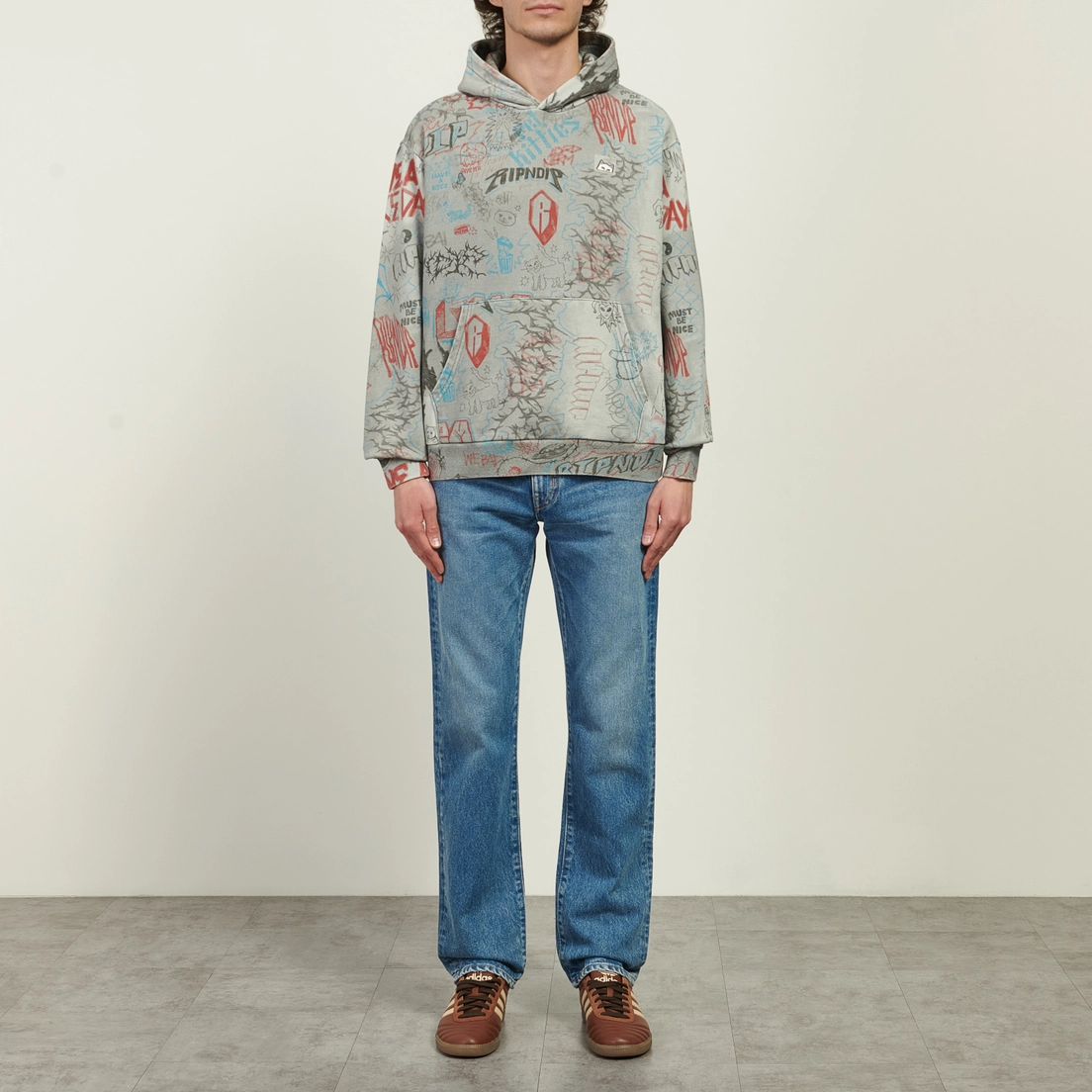 RIPNDIP Мужская толстовка Marker Hoodie