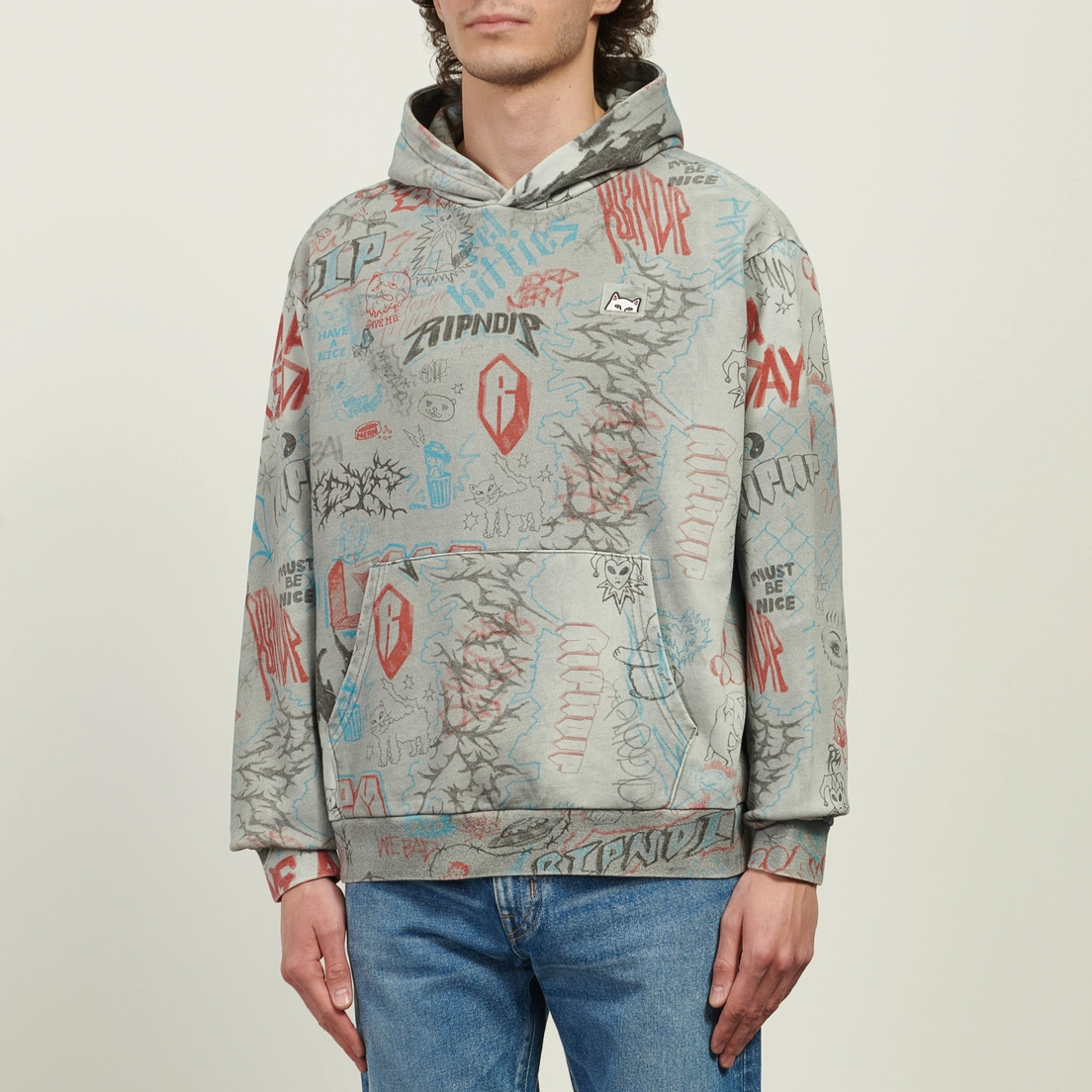 RIPNDIP Мужская толстовка Marker Hoodie