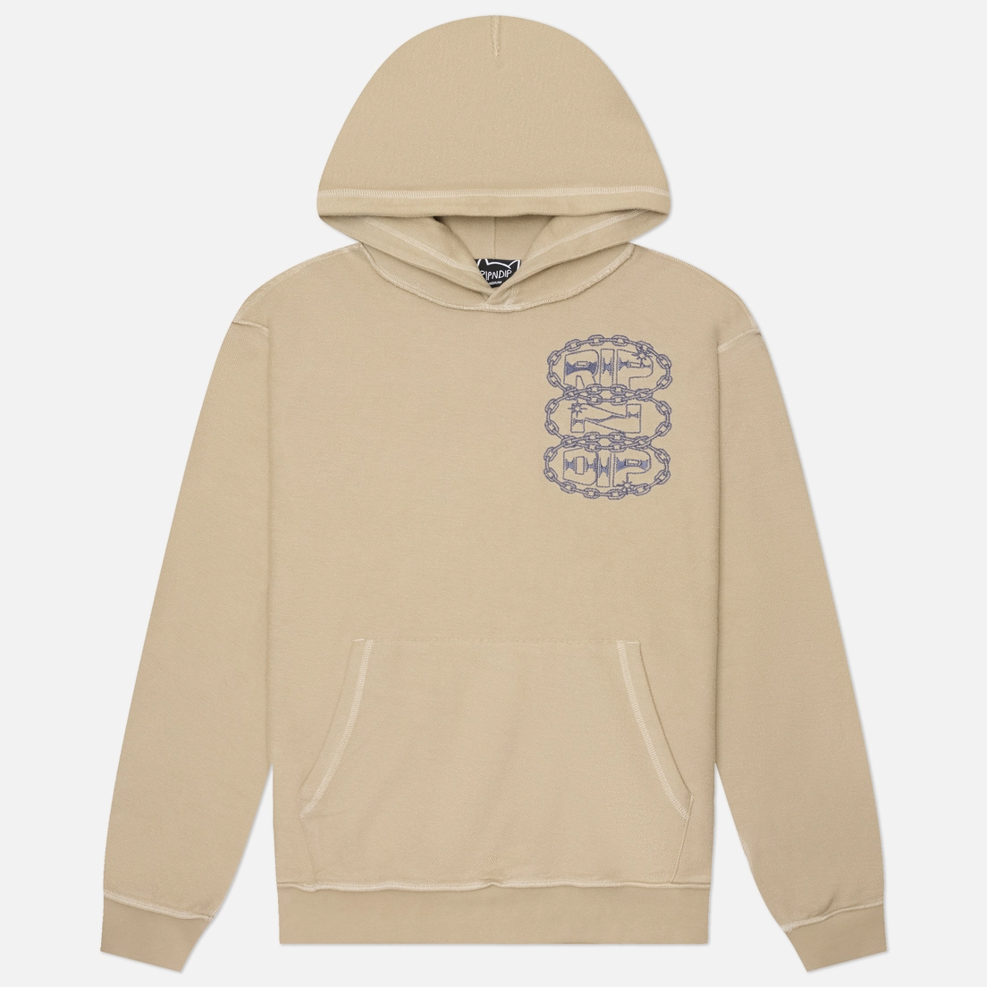 RIPNDIP Мужская толстовка Linked Up Reverse Stitched Hoodie