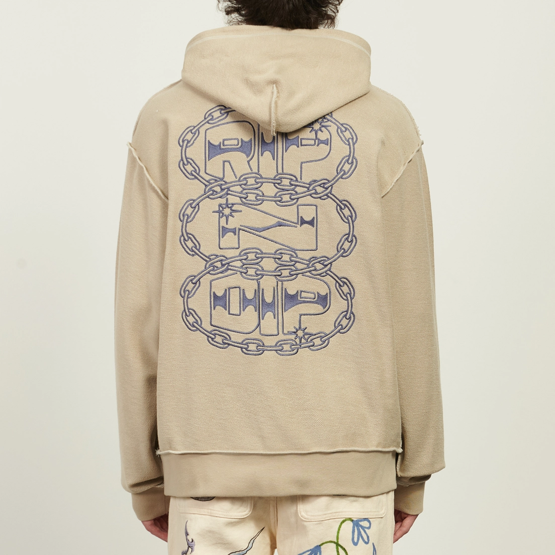 RIPNDIP Мужская толстовка Linked Up Reverse Stitched Hoodie