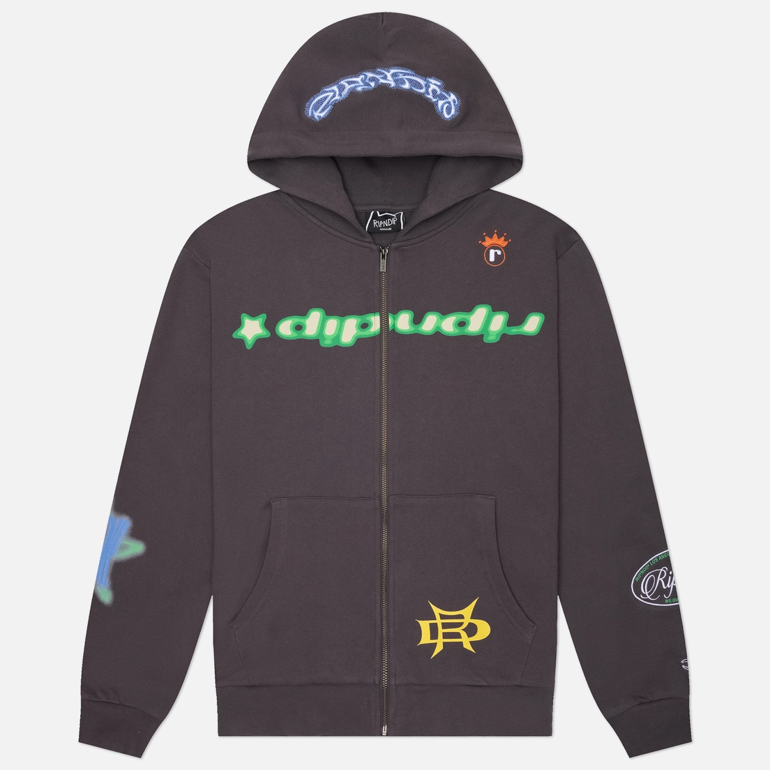 RIPNDIP Мужская толстовка Allure Zip Hoodie