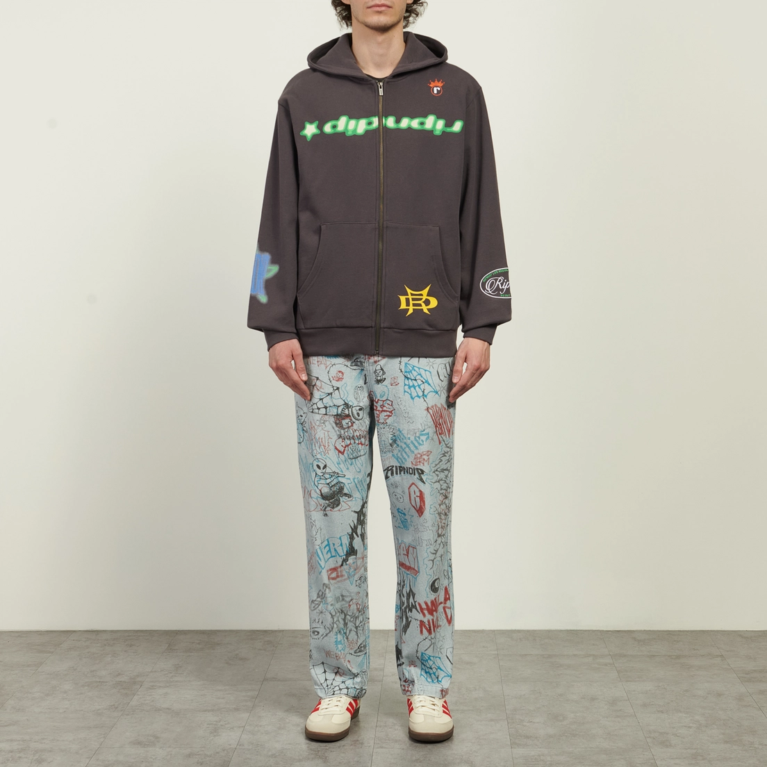 RIPNDIP Мужская толстовка Allure Zip Hoodie