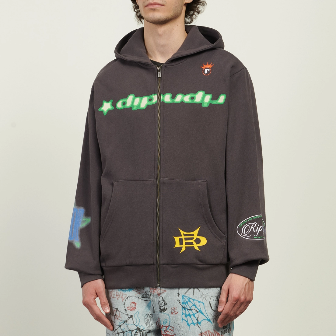RIPNDIP Мужская толстовка Allure Zip Hoodie