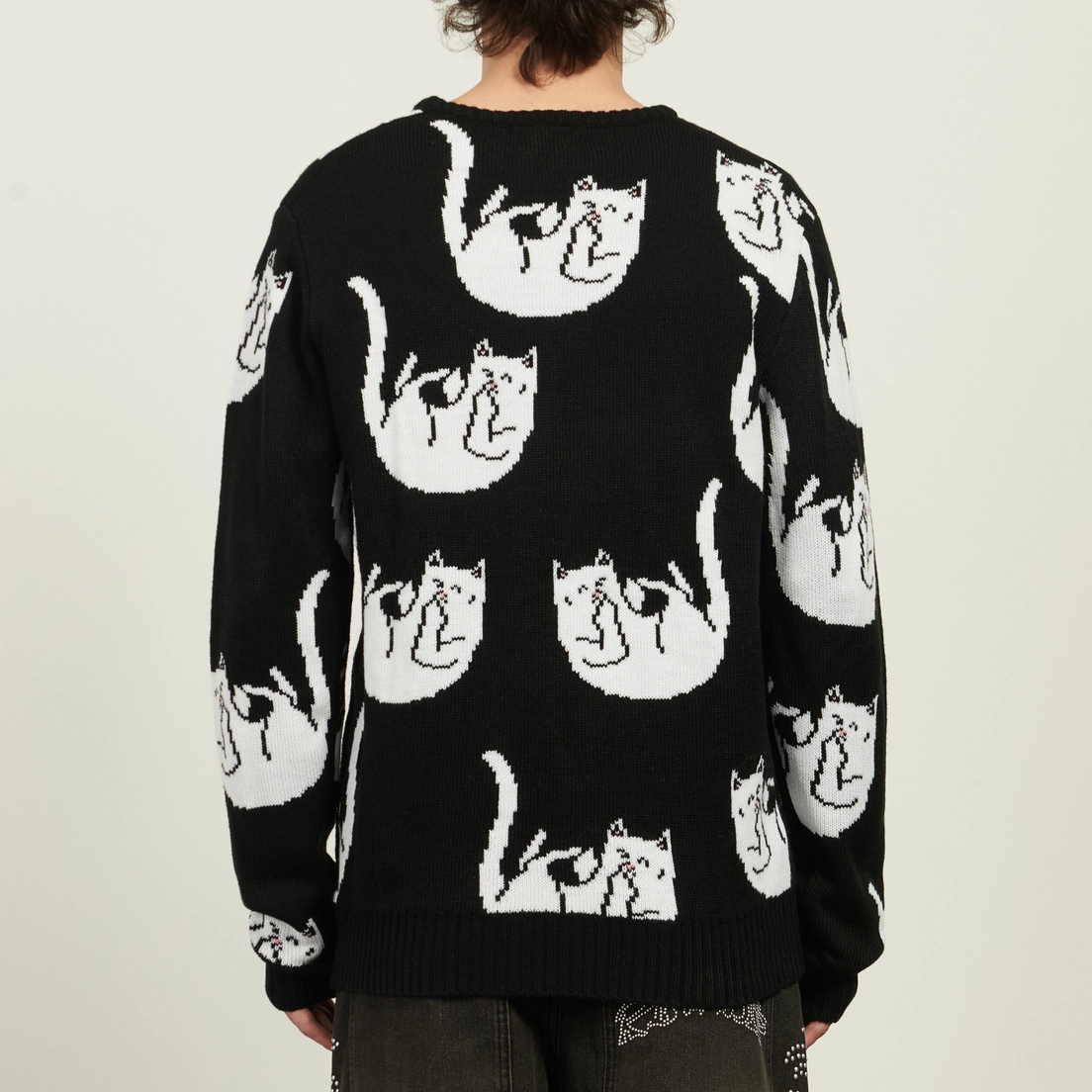 RIPNDIP Мужской свитер Falling For Nermal Knit