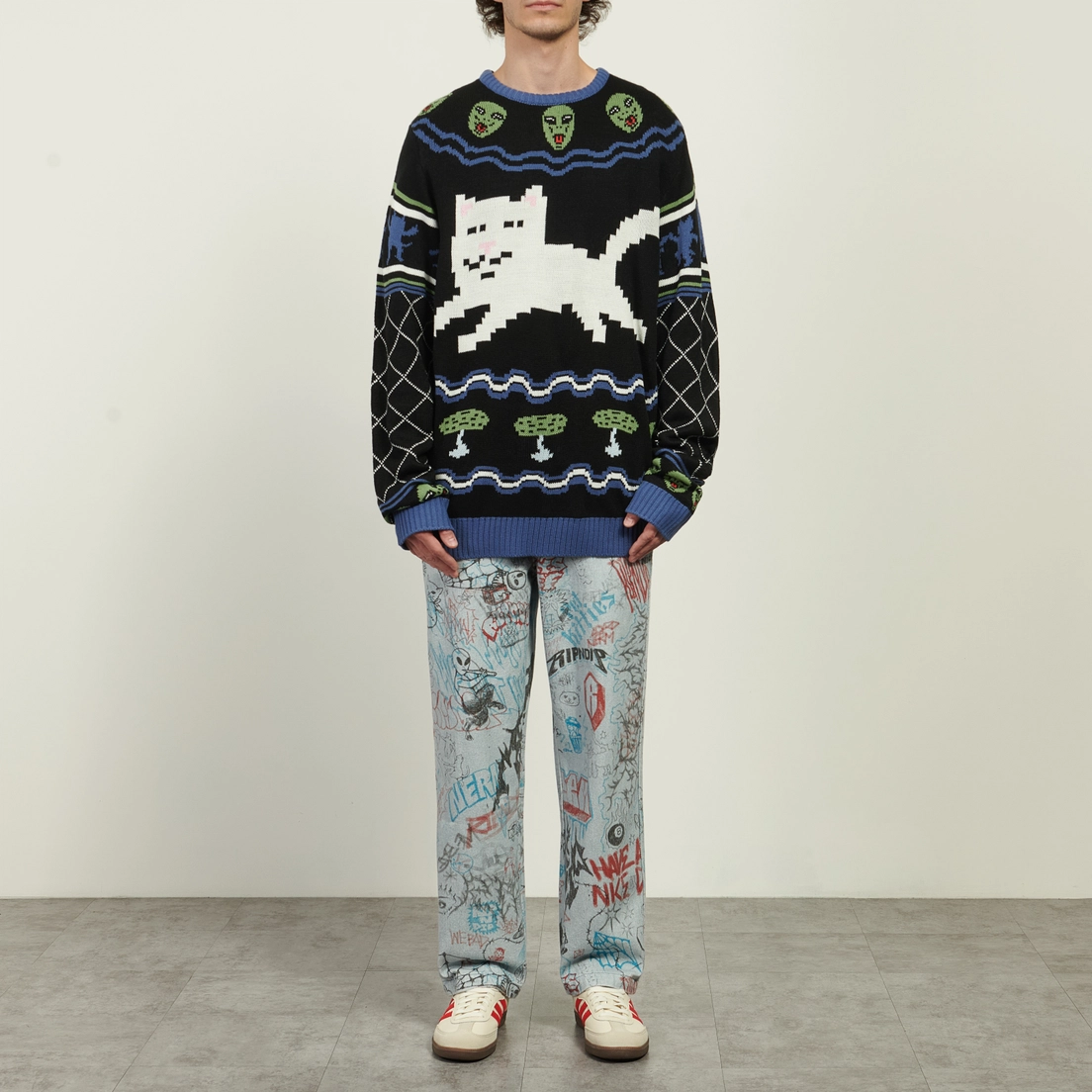 RIPNDIP Мужской свитер Out Of This World Knit