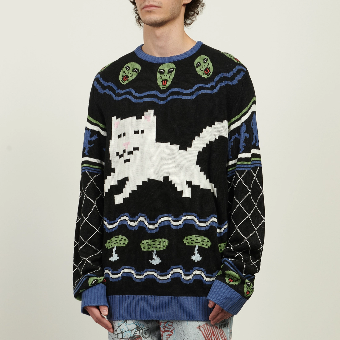RIPNDIP Мужской свитер Out Of This World Knit