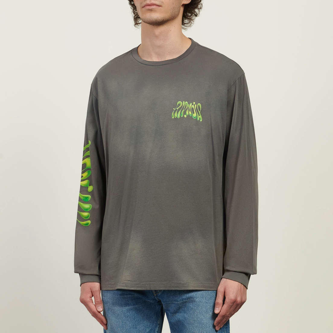 RIPNDIP Мужской лонгслив Lava Lamp