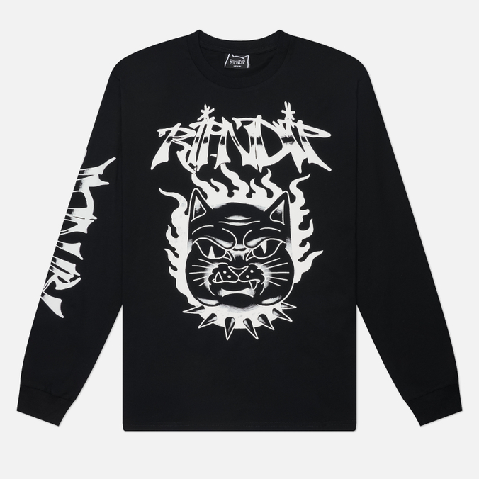 Мужской лонгслив RIPNDIP The Happiest Cat